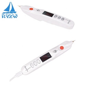 3 in 1 handheld home use health care massage acupuncture pen with needles for spot removal
