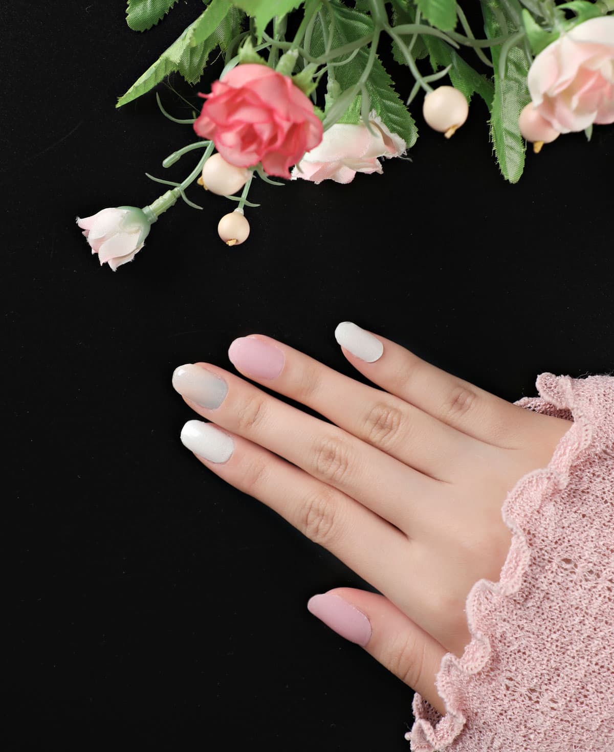 3D Gel nail art polish sticker 