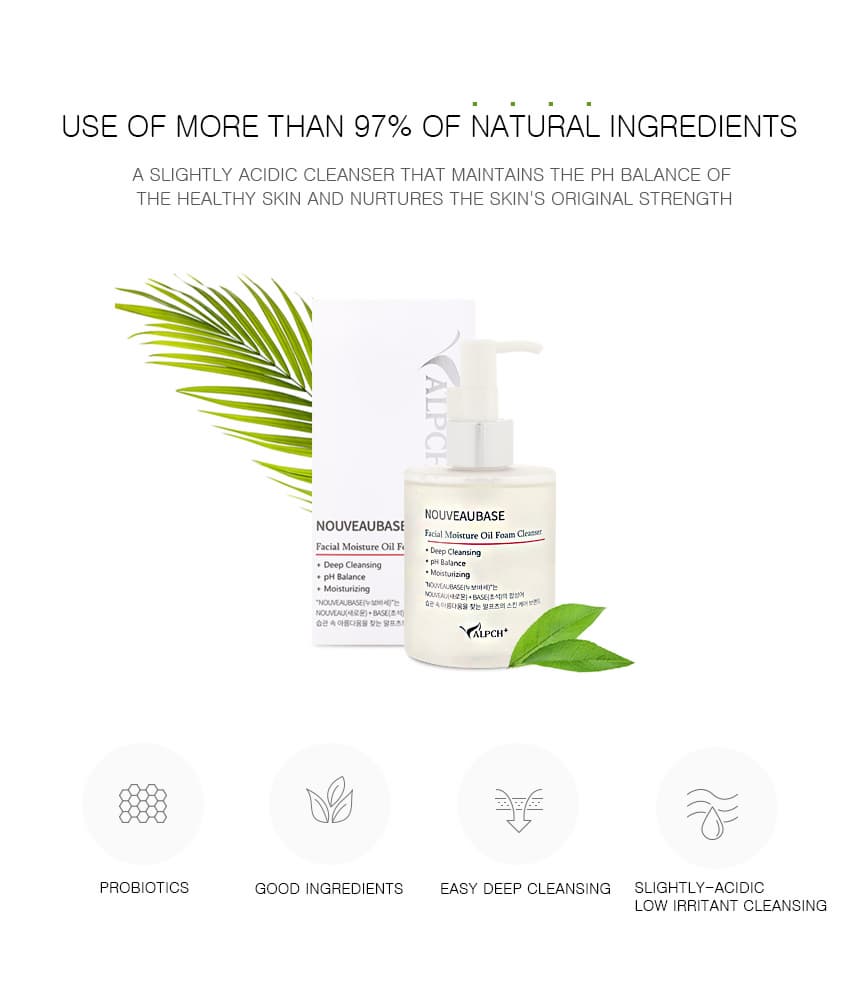 ALPCH NOUVEAUBASE OILFOAM CLEANSER