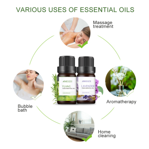 AMEIZII Natural 100% Pure Plant Essential Oils Aceite Esencial Rose Aromatherapy Massage Plant Essence Oil Flowers Essencial Oil