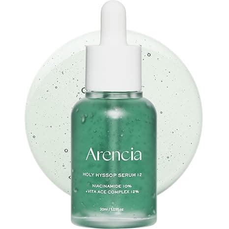 Arencia Hyssop Glow Serum, 10% Niacinamide, 12% Vitamin A,C,E