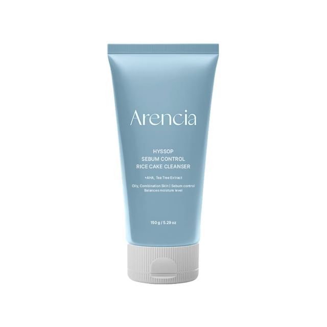 (Arencia) Hyssop Sebum Control Rice Cake Cleanser 150g