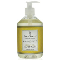 Argan Oil Liquid Hand Wash, Grapefruit Bergamot 17 Oz by Deep Steep