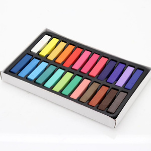 Beauty Hair Chalk - Set of 24 Color Sticks of Temporary Nontoxic Hair Dye You Color on - No Messy Rinses or Creams