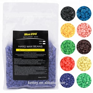 Bluezoo Top quality 10 flavors 1KG hard wax beans for hair removal depilatory wax