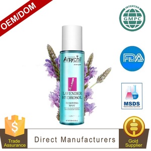 Bulk wholesale dark spot removal high quality lavender hydrosol for whole body