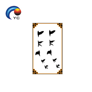 Classic Black Bird Temporary Tattoo Sticker Body Painting Girls Party Supply