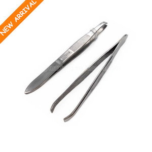 Cosmetic Tools Eyebrow Tweezers Slant Stainless Steel Tweezers