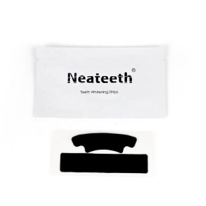 Custom Logo Natural Activated Charcoal Gel 28 Pcs Non Sensitive Teeth Whitening Strips