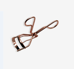 Custom makeup tool eyelash curler rose gold color private label