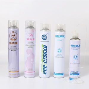 Empty aluminum aerosol bottles/cans oxygen can