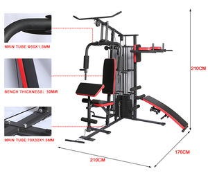 ES-409 multi strength fitness 4 station home gym equipment,home gym equipment multi station fitness