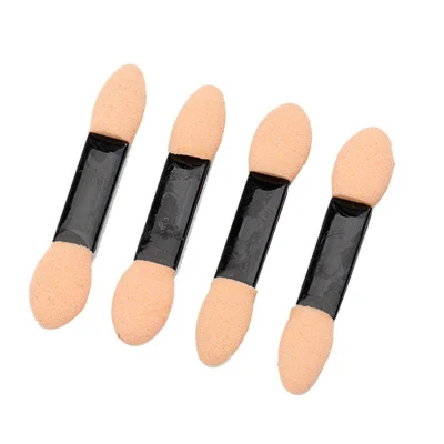 Existing Two-Color Latex Eye Makeup Double Head Head Shadow Stick Sponge Brush