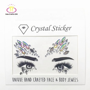 Eye Shadow Decoration Face Gems Jewels Body Art Rhinestones Adhesive Stickers