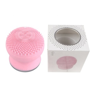 Face Rotate Wash Electric Exfoliating Vibration Soft Silicon Sonic Waterproof Mini Face Cleanser Brushes Facial Cleansing Brush