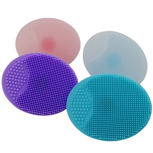 Facial Cleaning Brush Gentle Exfoliation Skin Care Tools Brush Silicone Face Scrubbers Makeup Cleaner