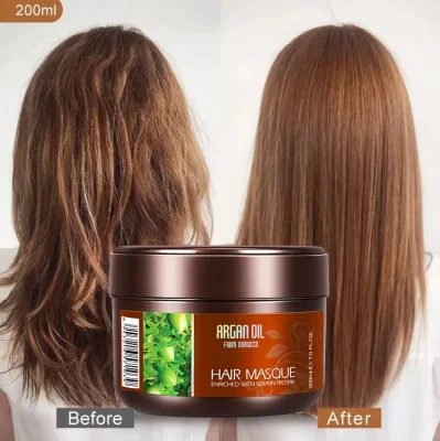 Factory Price Hair Treatment Deep Repair Smooth Moisture Collagen Masque Argan Oil Caviar Keratin Hair Mask