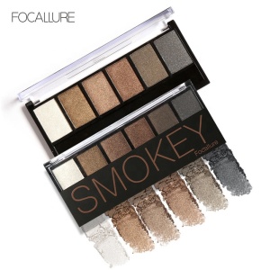 FOCALLURE Best Selling Products Six Colors Luminous Makeup Eyeshadow Shimmer Cosmetics