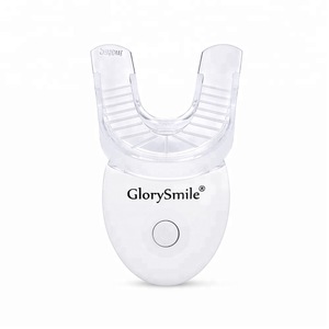 Glory Smile Teeth Whitening LED Light Home Use Kit - Tooth Bleach Dental Lamp - FDA & CE Approved