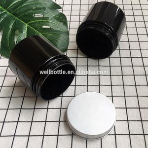 High quality cosmetic jars plastic with cover for cosmetics packaging PJ089R