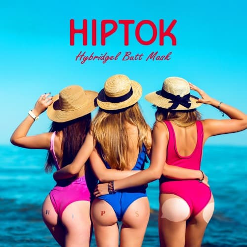 HIP TOK Hybridgel Butt Mask Pack 3 pairs / box