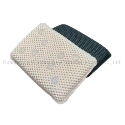 Hot Sale 3D Mesh Non Slip Waterproof Bathtub Pillow for Home SPA Relax Back and Body with Suction Cups