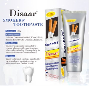 Hot Sale smokers remove Bad Breath Natural Cure Whitening Toothpaste