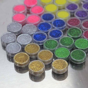 Hot Selling rainbow color Holographic Extra Fine poly flake body face Glitter for DIY decoration