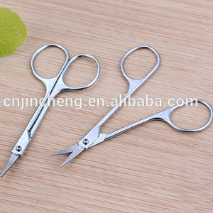 hot stainless steel makeup scissors eyebrow scissors