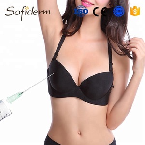 Hyaluronate acid gel dermal filler for breast enhancement and care