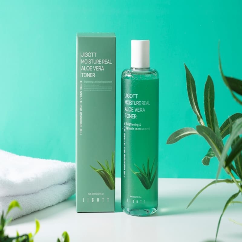 Jigott Daily Real Toner Natural Whitening Wrinkles Skin Care ,Face Care Korea Cosmetic