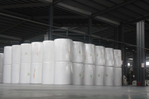 jumbo roll toilet paper tissue 100% virgin wood pulp soft and stong manufacturer factory price
