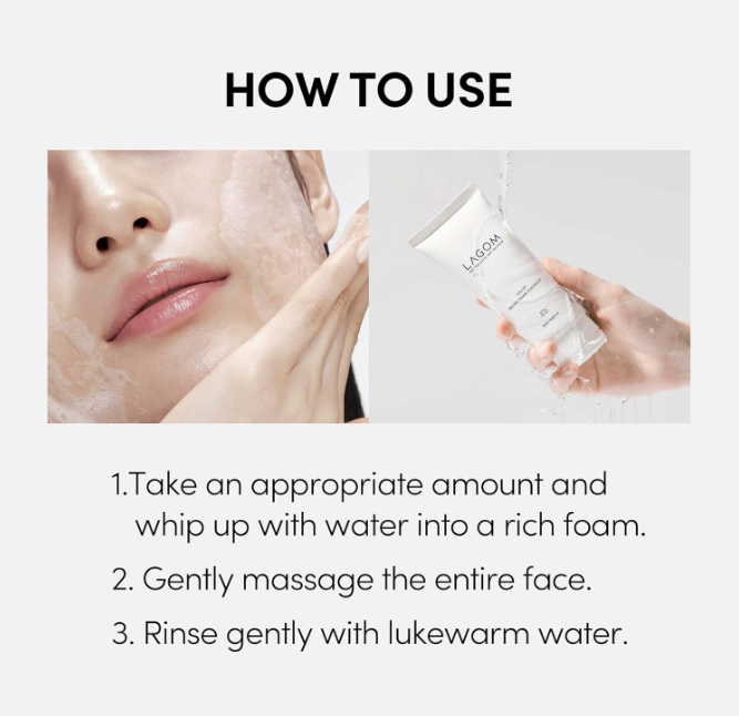 LAGOM Cellup Micro Foam Cleanser 120ml