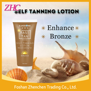 LANTHOME fast tan natural looking tan make you skin black self tanning lotion