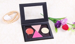 Latest products makeup palette set-small size magnetic palette cardboard eyeshadow palette