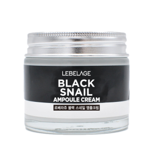LEBELAGE BLACK SNAIL AMPULE CREAM