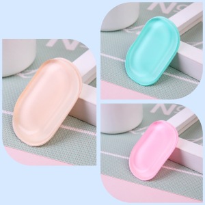 Liquid Powder Foundation  2 in 1 Makeup Puff Silicone and Sponge 2 Sides Cosmetic Puff Jelly Beauty Tool