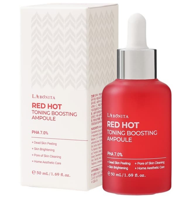 Lumora Red hot toning boosting ampoule
