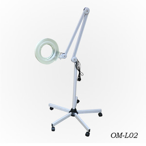 LX-L02 Led magnifying lamp portable 5X magnifying glass floor lamp