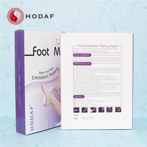 moisturizing exfoliating callus peeling foot mask foot whitening mask