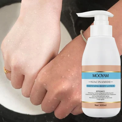 Mooyam Wholesale Body Care Lightening Instant Body Whitening Cream Smoothing Moisturizing Niacinamide Skin Whitening Body Lotion