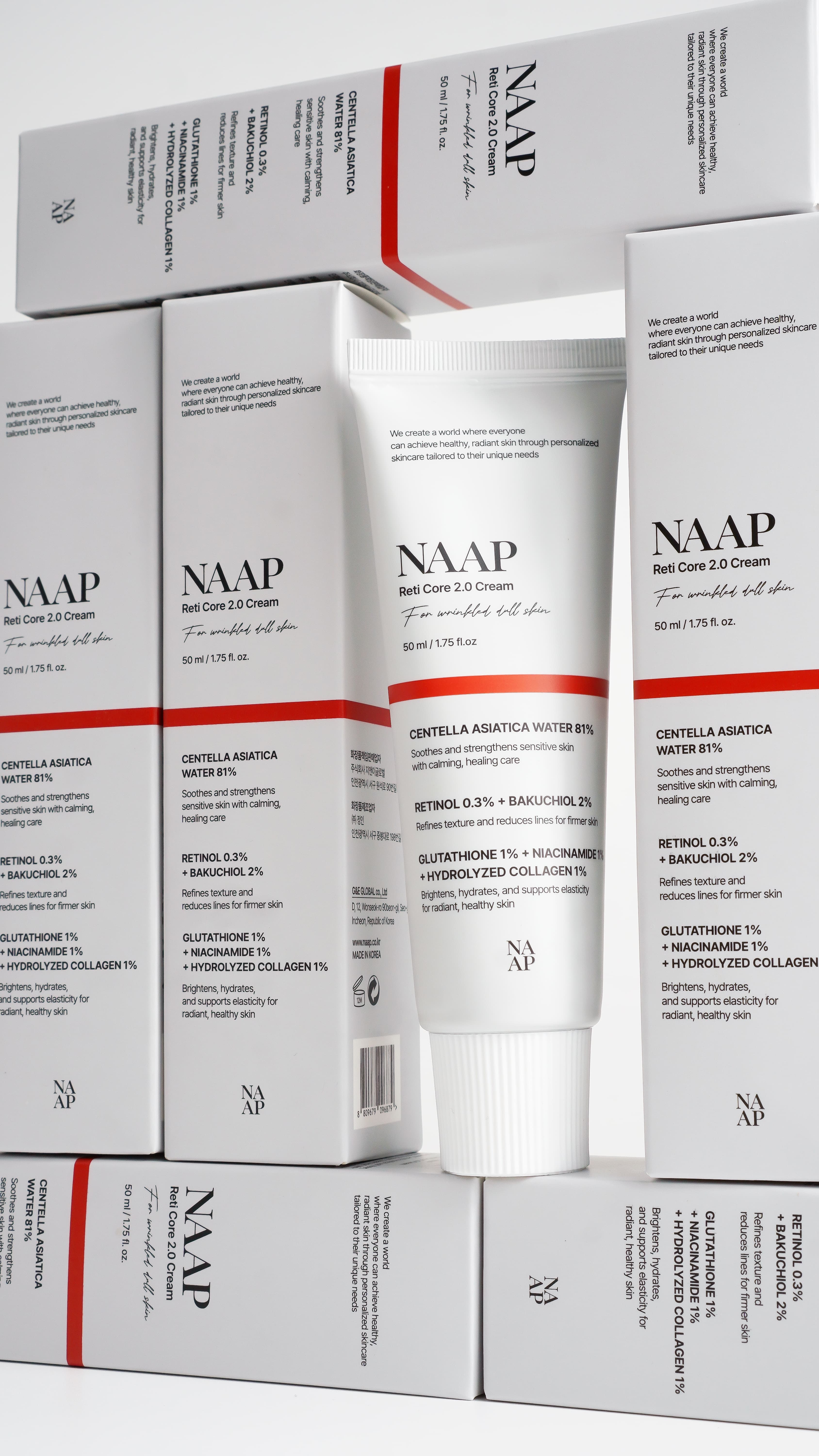 NAAP Reju Core 4.0 cream&amp;Reti Core 2.0 cream