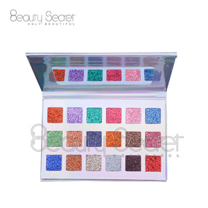 New 2019 trending product pressed glitter eyeshadow low moq private label eyeshadow