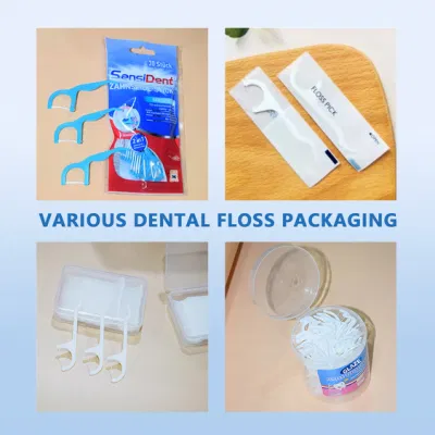 OEM Bulk Eco Friendly Plastic Dental Floss Picks Floss Toothpick