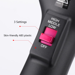 One Step Hair Dryer Brush Fast Hair Straightener 2 In 1 Hot Air Brush revlon blow dryer brush//