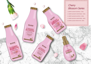 Plastic hair wash moisturizing shampoo oem Cherry Blussom Shampoo with high quality