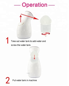 Portable electric nano ionic facial steamer for sale skin cleaner