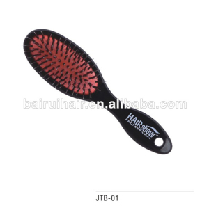 Professional custom oval cushion hair brushes with nylon and boar bristle