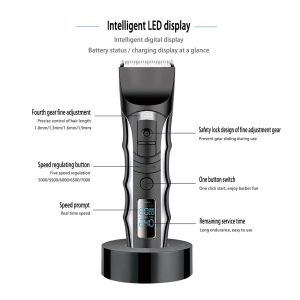 Professional Rechargeable Cordless Men Hair Trimmer Beard Trimmer Barber Hair Cut