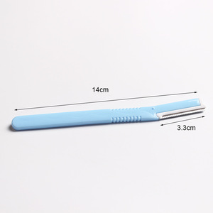 Promotional makeup tools plastic eyebrow razor